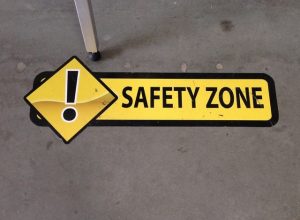 Custom safety floor graphics